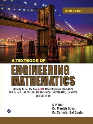 cover image of A Textbook of Engineering Mathematics (Sem-iii)